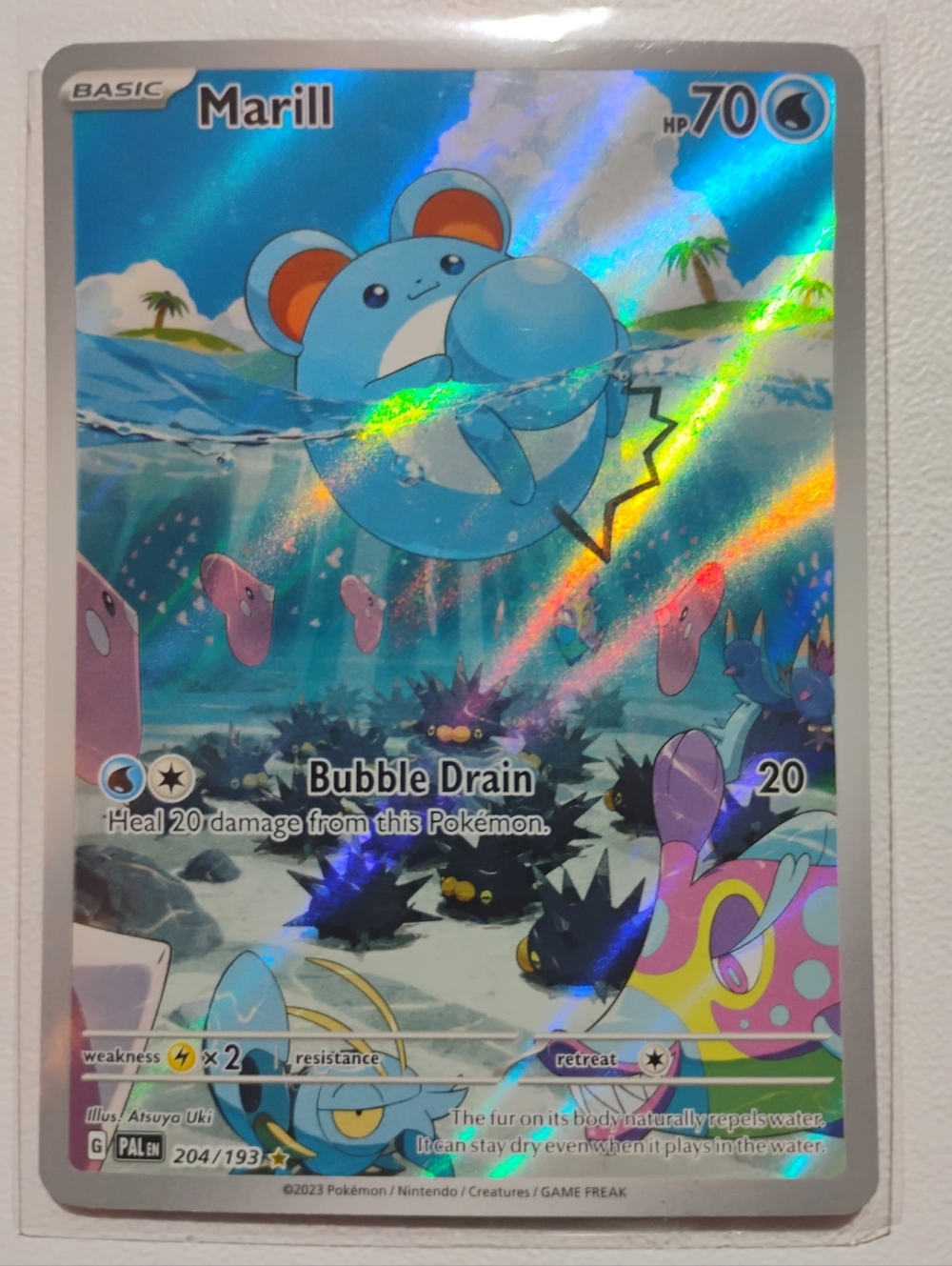 Marill Illustration Rare 204/193 POKEMON